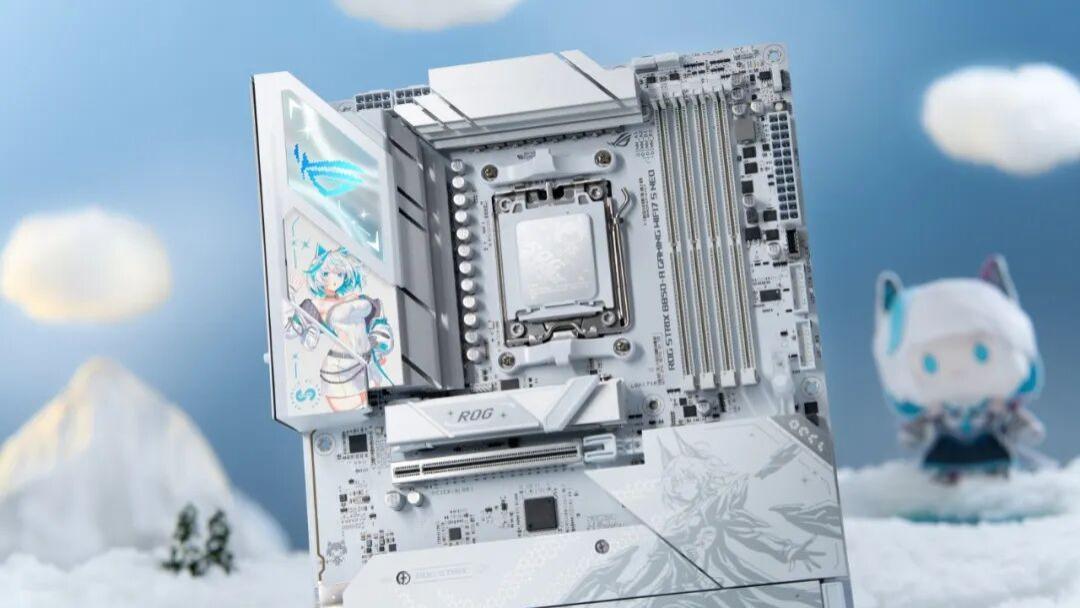 吹雪家族再添新员！ROG B850 吹雪 S NEO 主板登场，颜值性能双竞化
