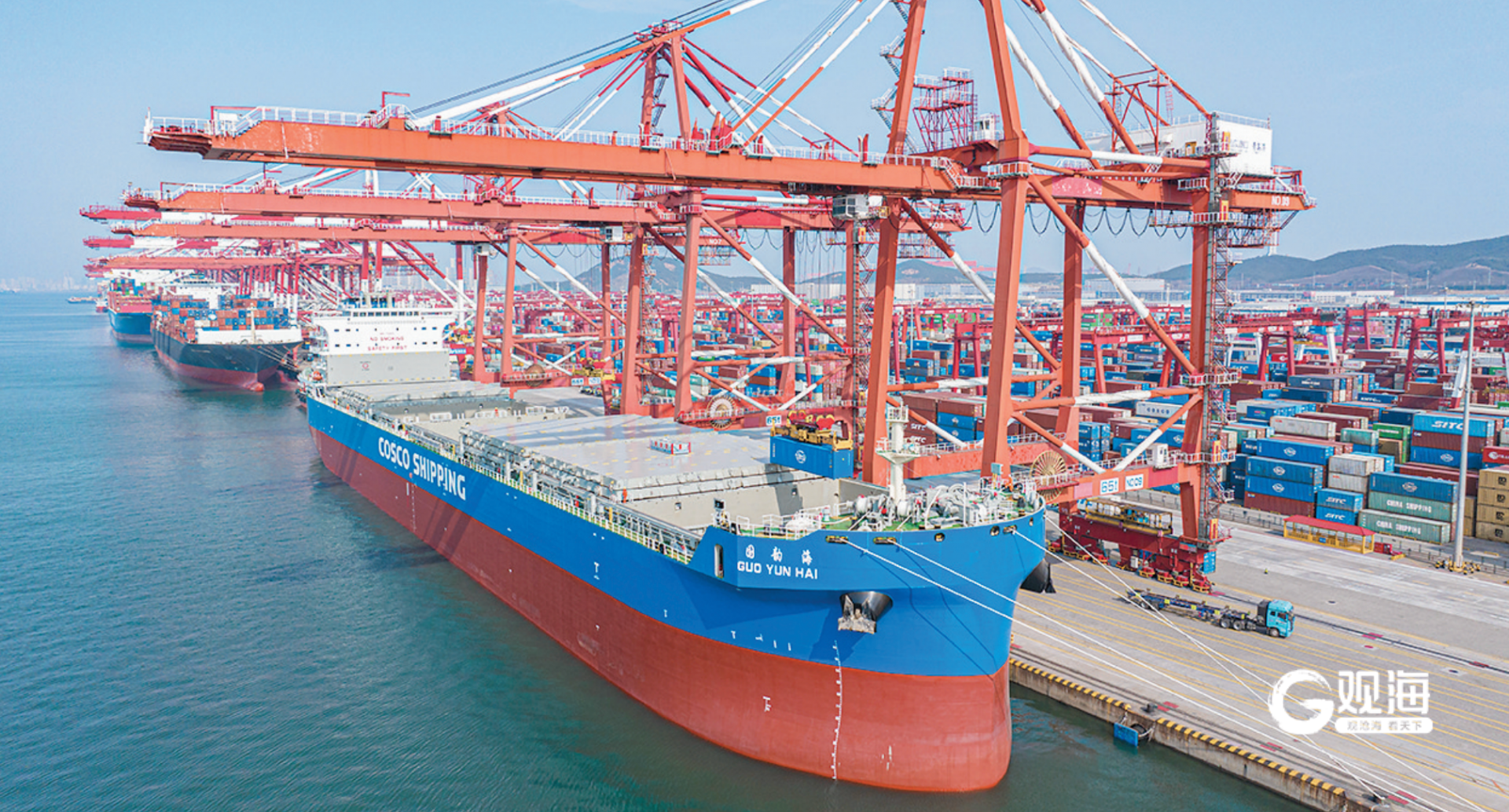 山东港口青岛港：八线齐发，“织网”全球