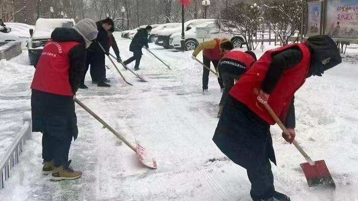 以雪为令践初心 铲雪除冰保畅通——汝南县审计局党员志愿者为群众出行保驾护航