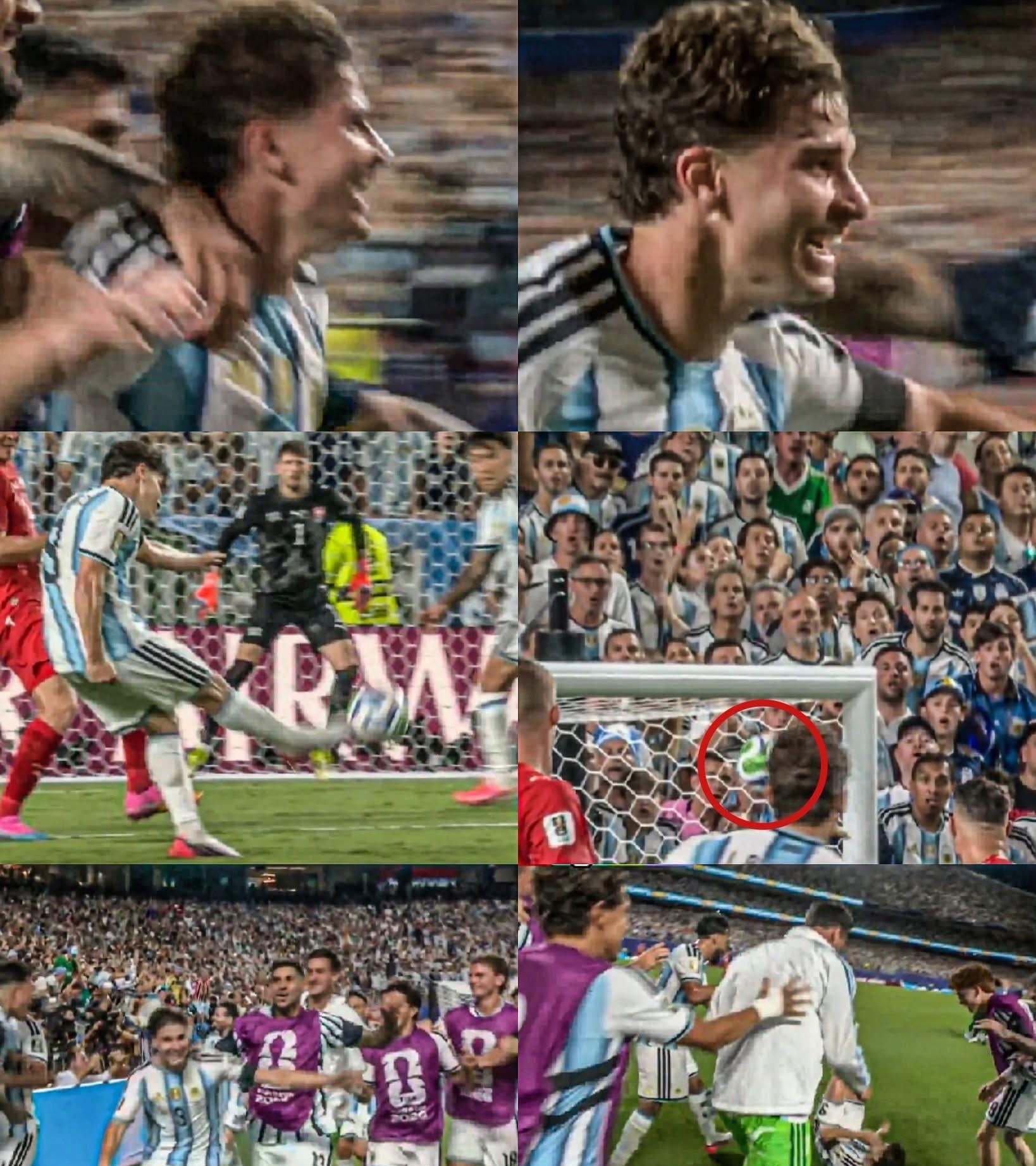 你刚刚做了什么，胡利安·阿尔瓦雷斯？！ 🤯🇦🇷

胡利安·阿尔瓦雷斯刚