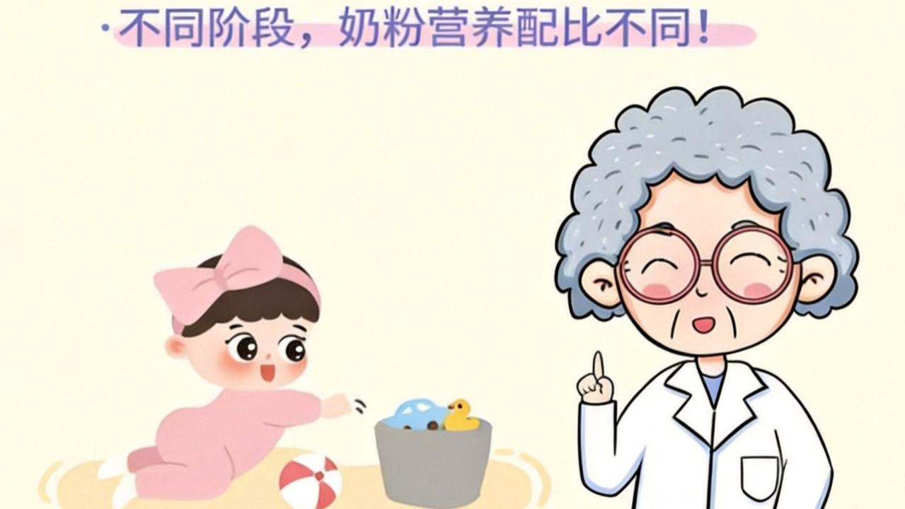 宝宝奶粉1段2段3段，差别到底有多大？能不能一直喝1段？