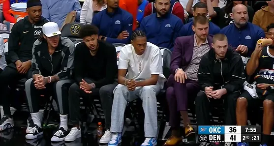 我说下今天为什么会放的猜想

1.气势问题，雷霆轮休了很多人，掘金如果全阵容出击