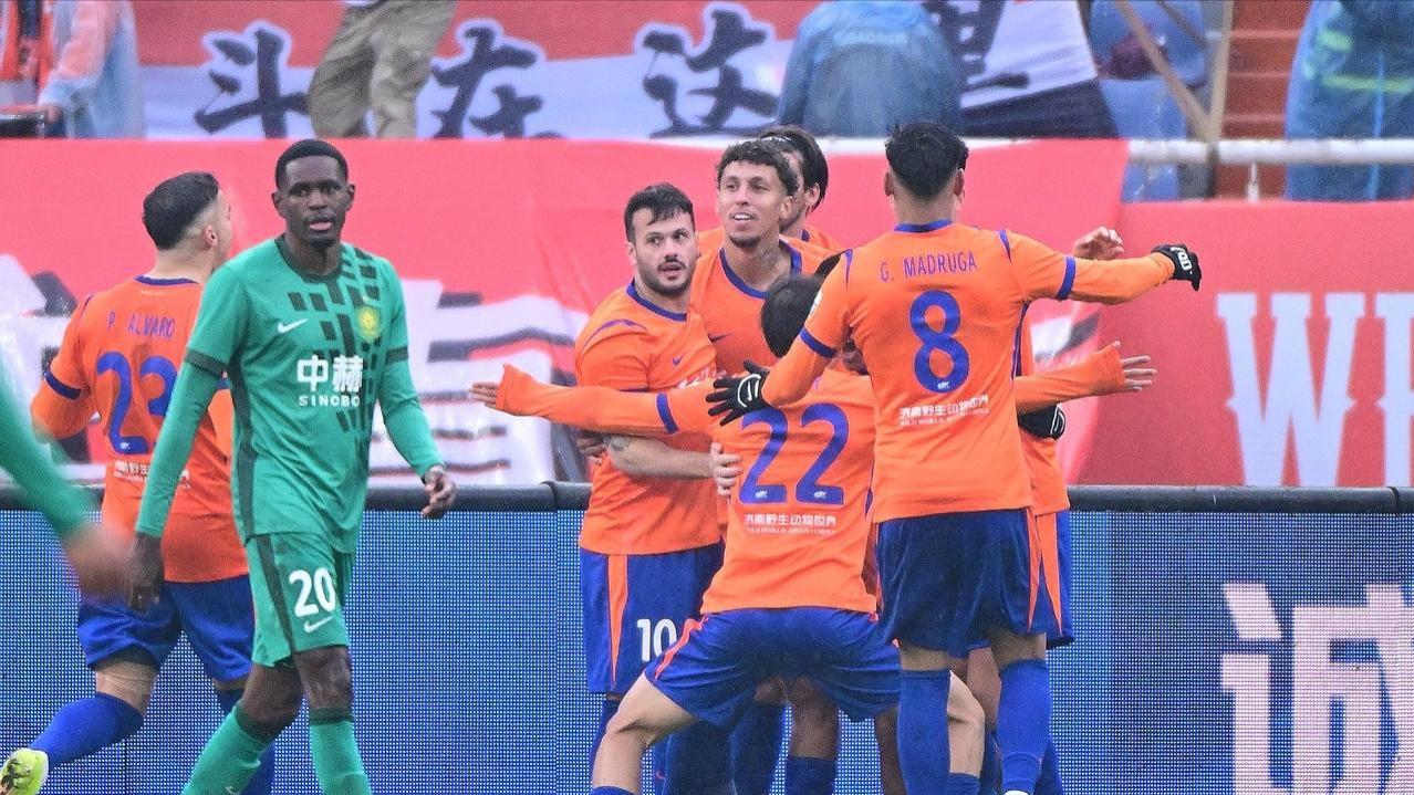 拳拳到肉的绞杀战，泰山队赢在球员个人能力！赛季目标保三争一