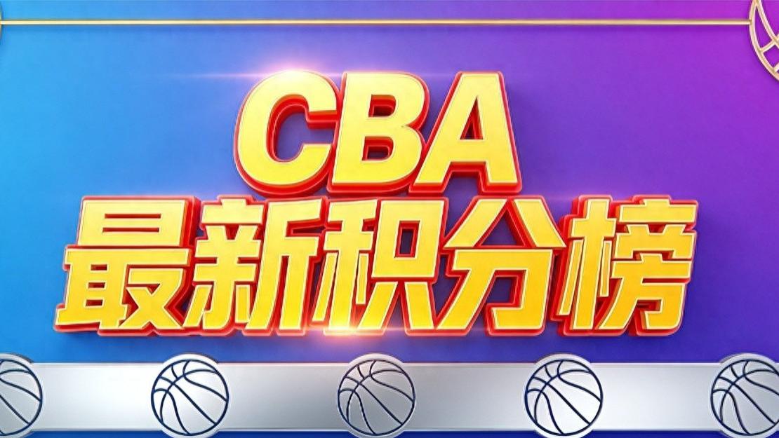 CBA积分榜，上海赢球超广东、深圳绝杀浙江稠州升第6