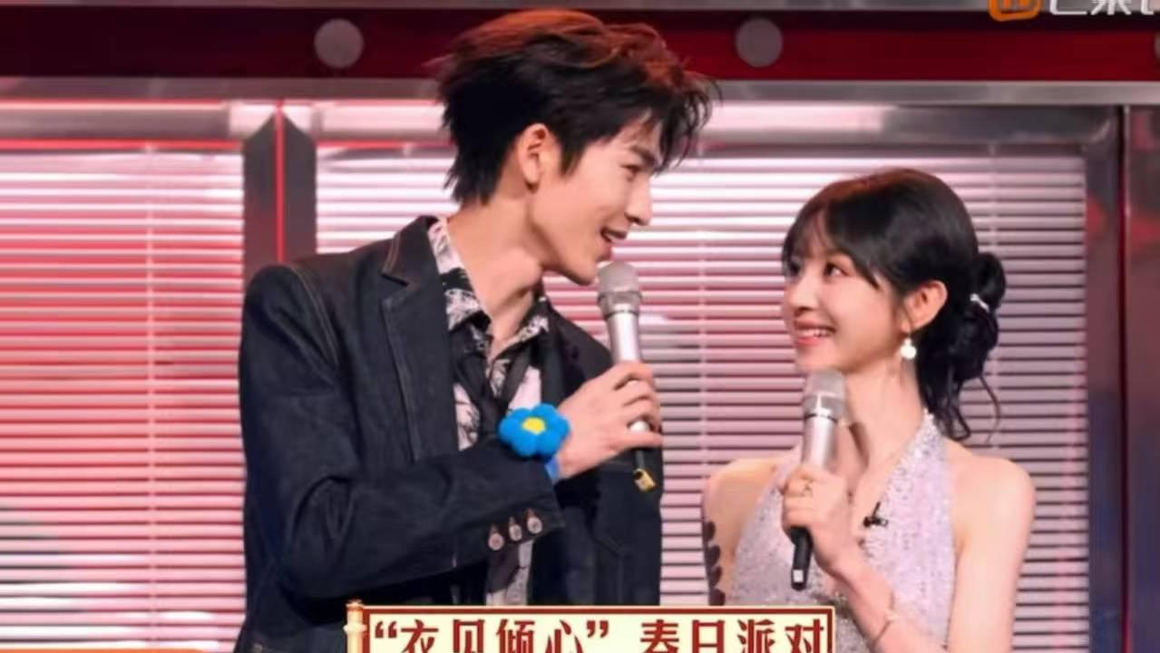 张凌赫田曦薇“星星眼”互动刷屏，综艺撒糖引cp粉狂喜