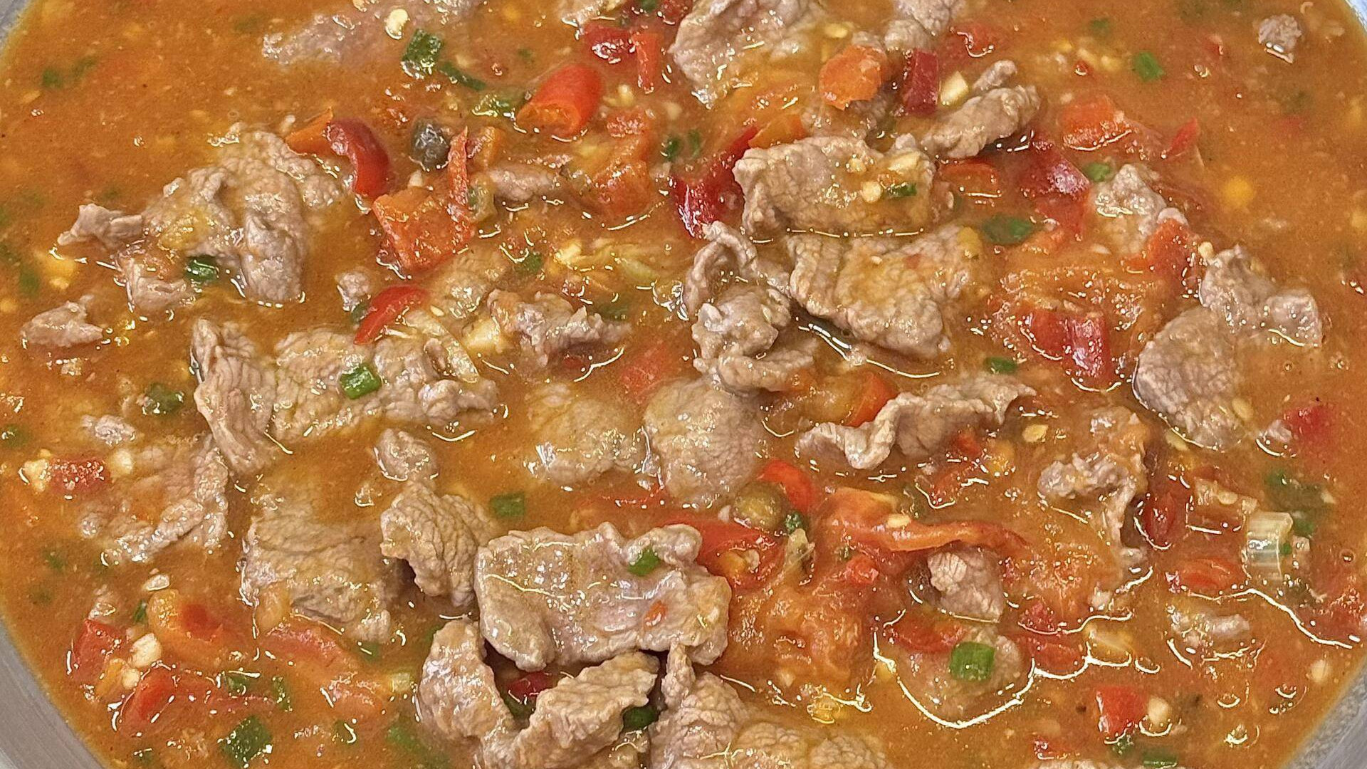 泡椒番茄牛肉：酸辣鲜香三重暴击的米饭杀手