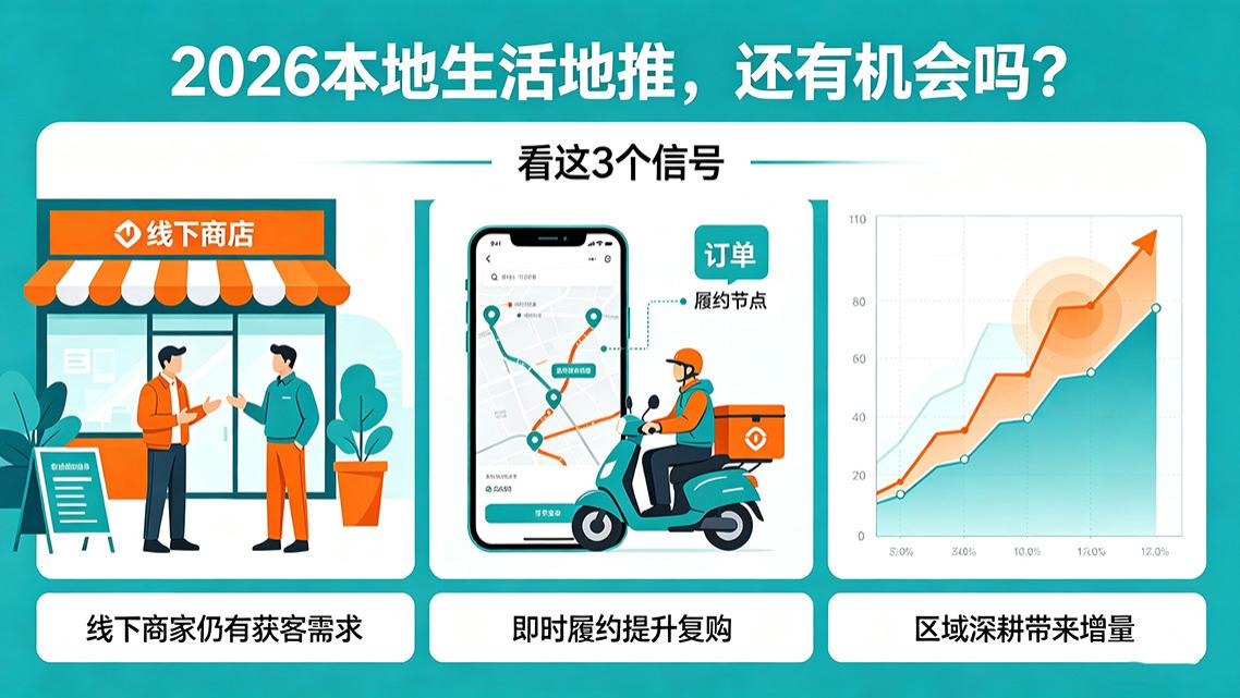 2026年，本地生活地推还能做吗？3个信号告诉你答案
