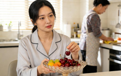 女子买的三斤车厘子不翼而飞，查看监控发现是保姆偷吃了，她气愤质问：你吃得起吗？