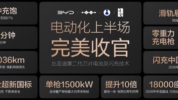 全民可享的闪充，比亚迪藏不住技术实力了