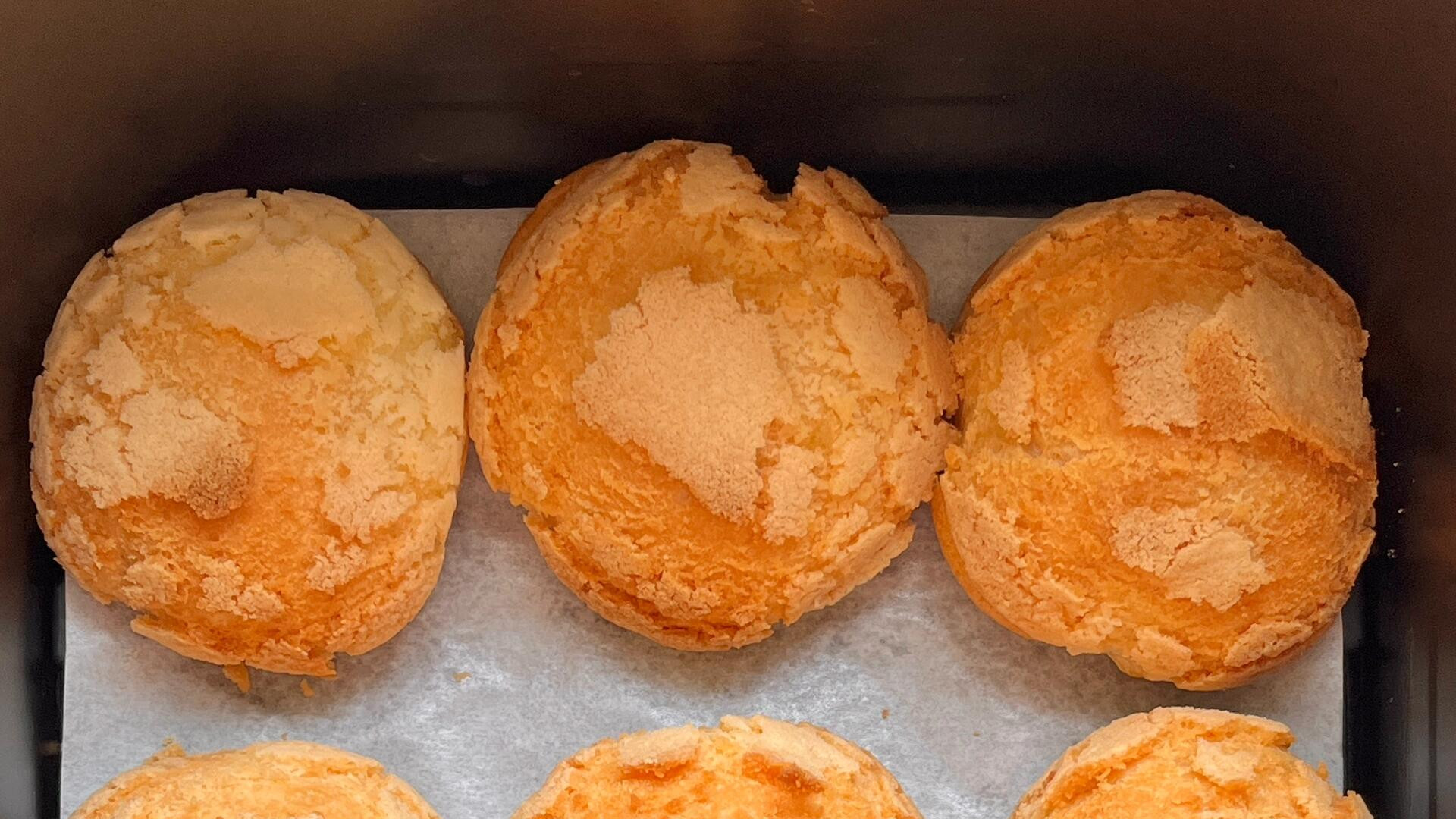 空气炸锅版酥皮泡芙：一口酥脆，满屋飘香，再也不用去排队了