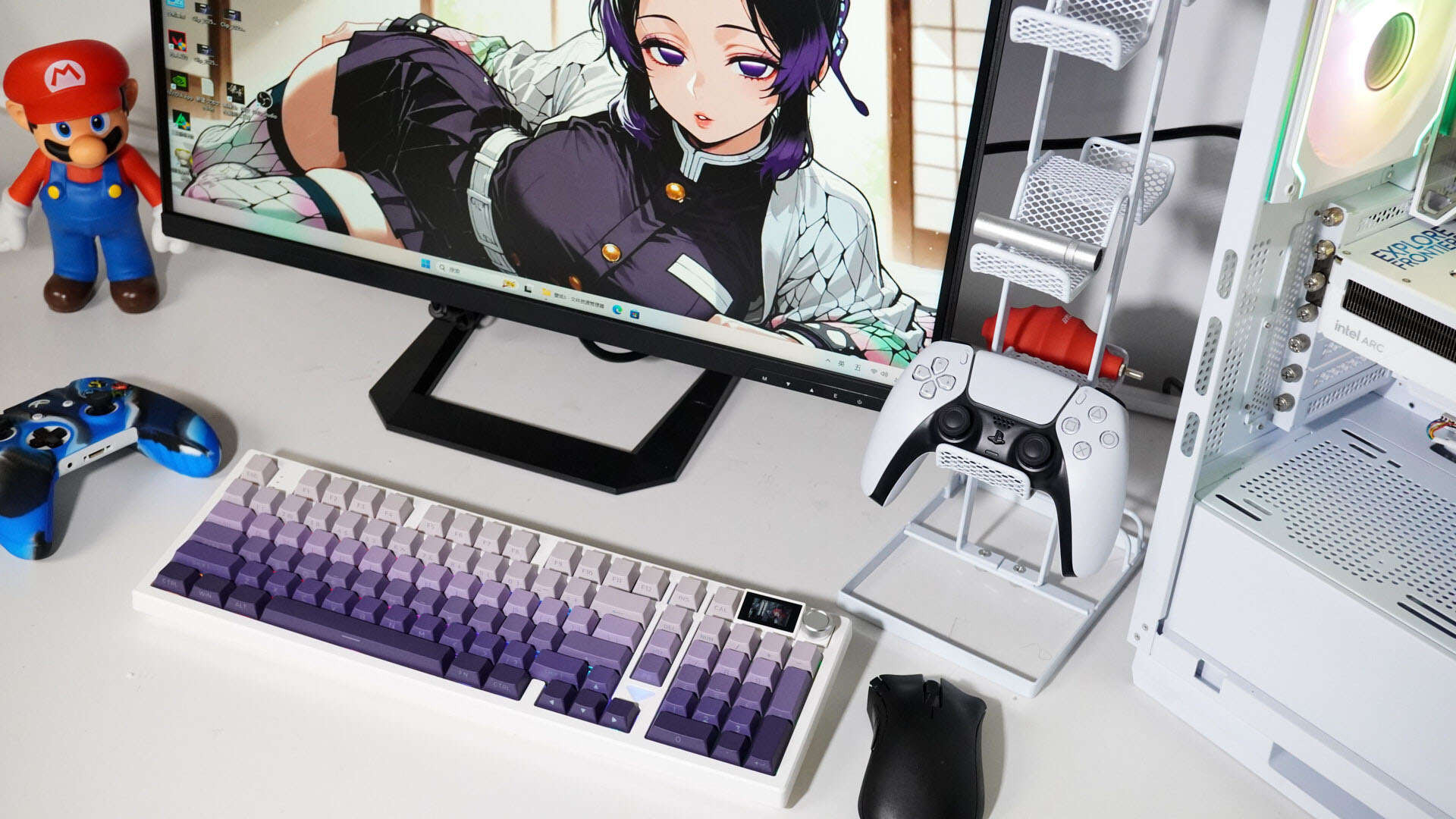 带屏幕旋钮，个性模块化 - GANSS 3101T Pro无线三模机械键盘