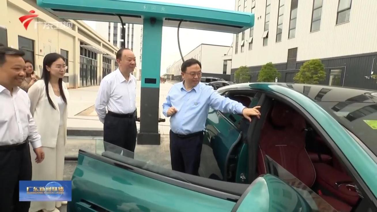 黄坤明调研深汕比亚迪汽车工业园四期
