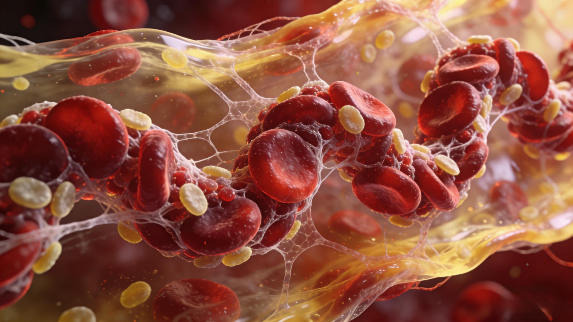 血液粘稠可能不只是“血脂高”，更要警惕血栓，这些方法让血管变通畅！