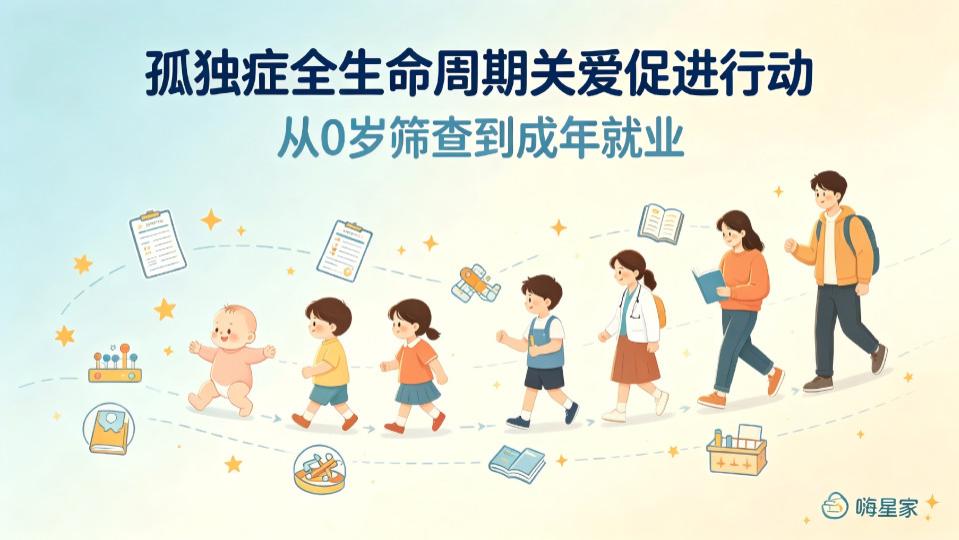 嗨星家深度解读｜十五五重磅新政！孤独症全生命周期关爱体系全面落地