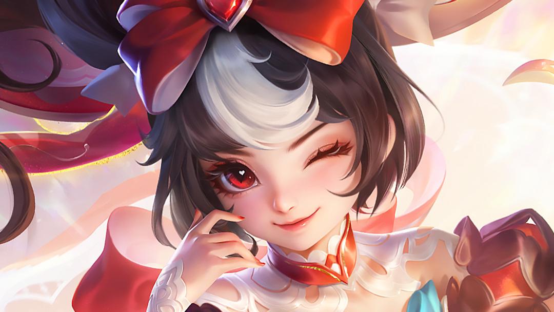 王者荣耀壁纸丨安琪拉（颠倒童话·魔镜）