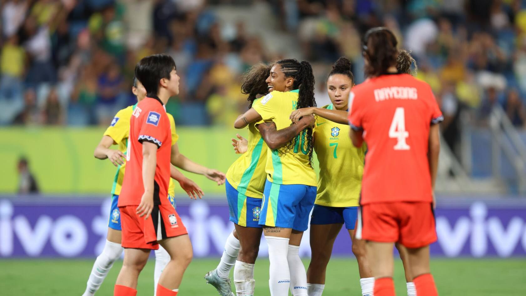 韩足晚报（26.4.12）——主力缺阵1-5负巴西，韩女足暴露体系顽疾