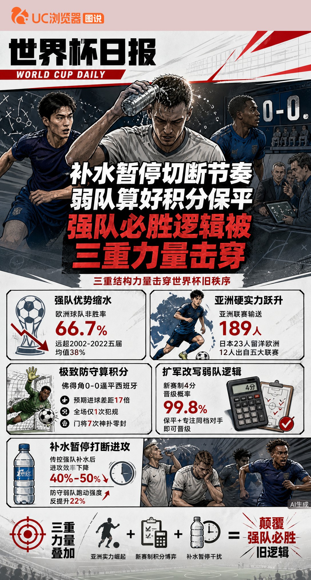 补水暂停切断节奏、弱队算好积分保平——强队必胜逻辑被三重力量击穿