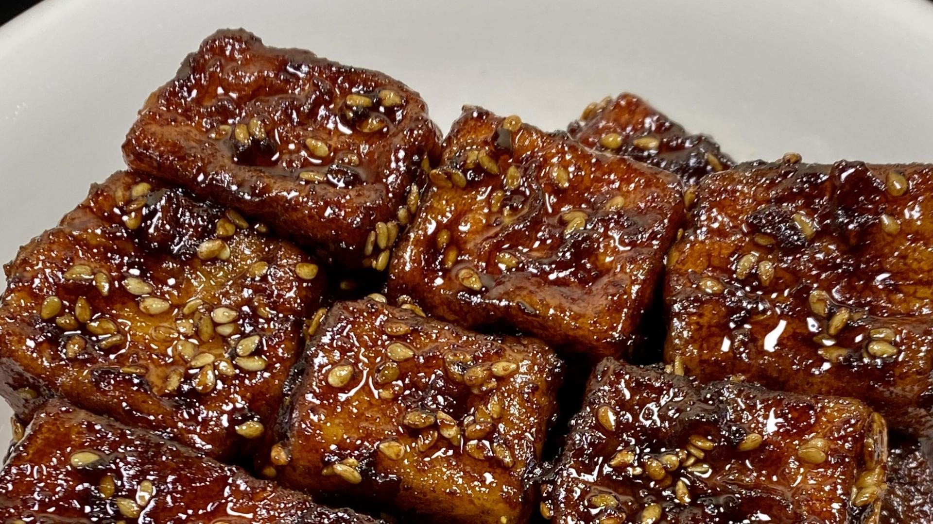 家常照烧豆腐：外酥里嫩，咸甜交织的温暖滋味