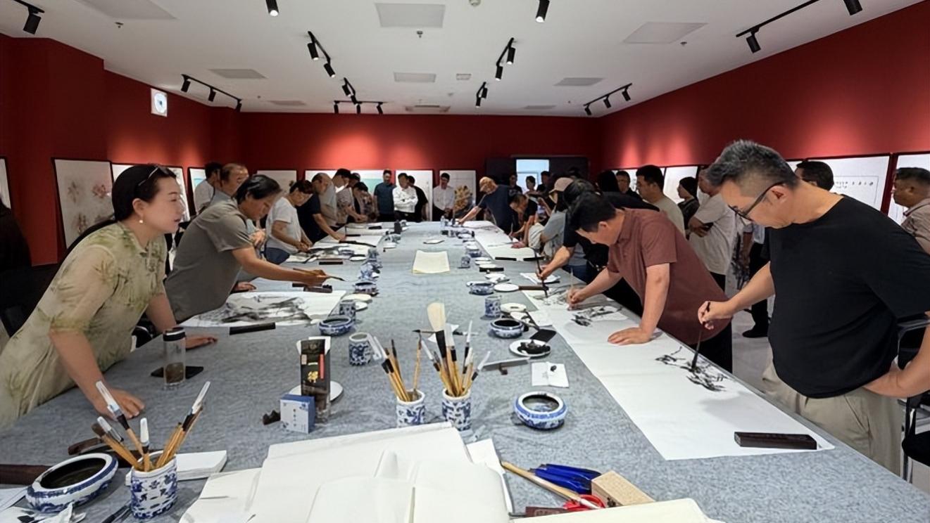 厚植家国情怀，弘扬优秀传统——滨州经济技术开发区举办庆祝建党105周年主题书画作品展