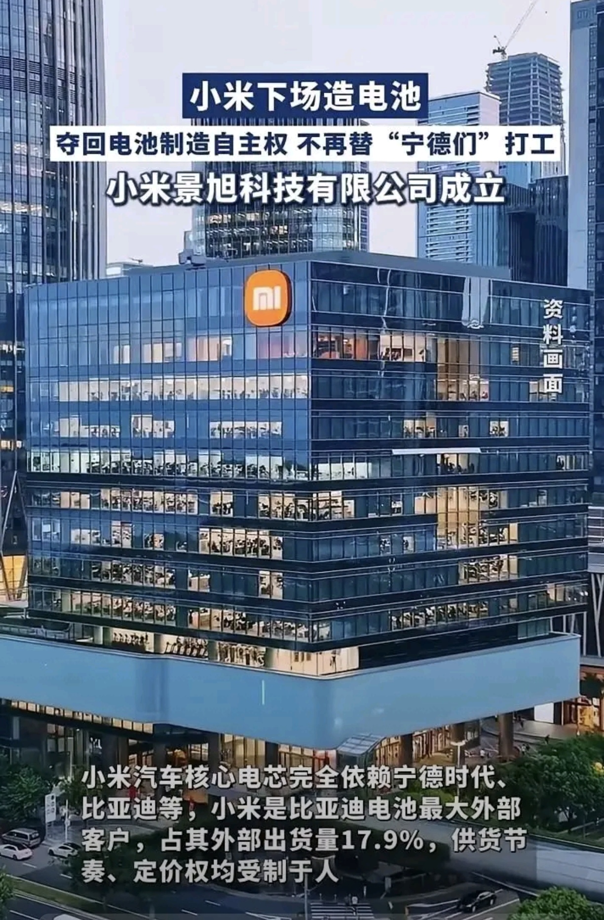 造电池对别人说什么呢？一个字难！