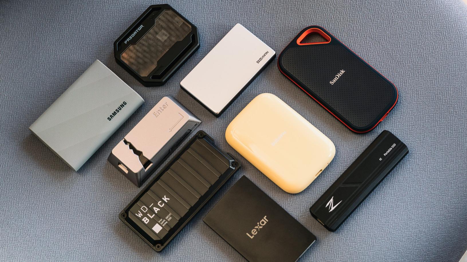 2000M/s高速移动固态硬盘怎么选？从性能到软件 6款大牌PSSD实测