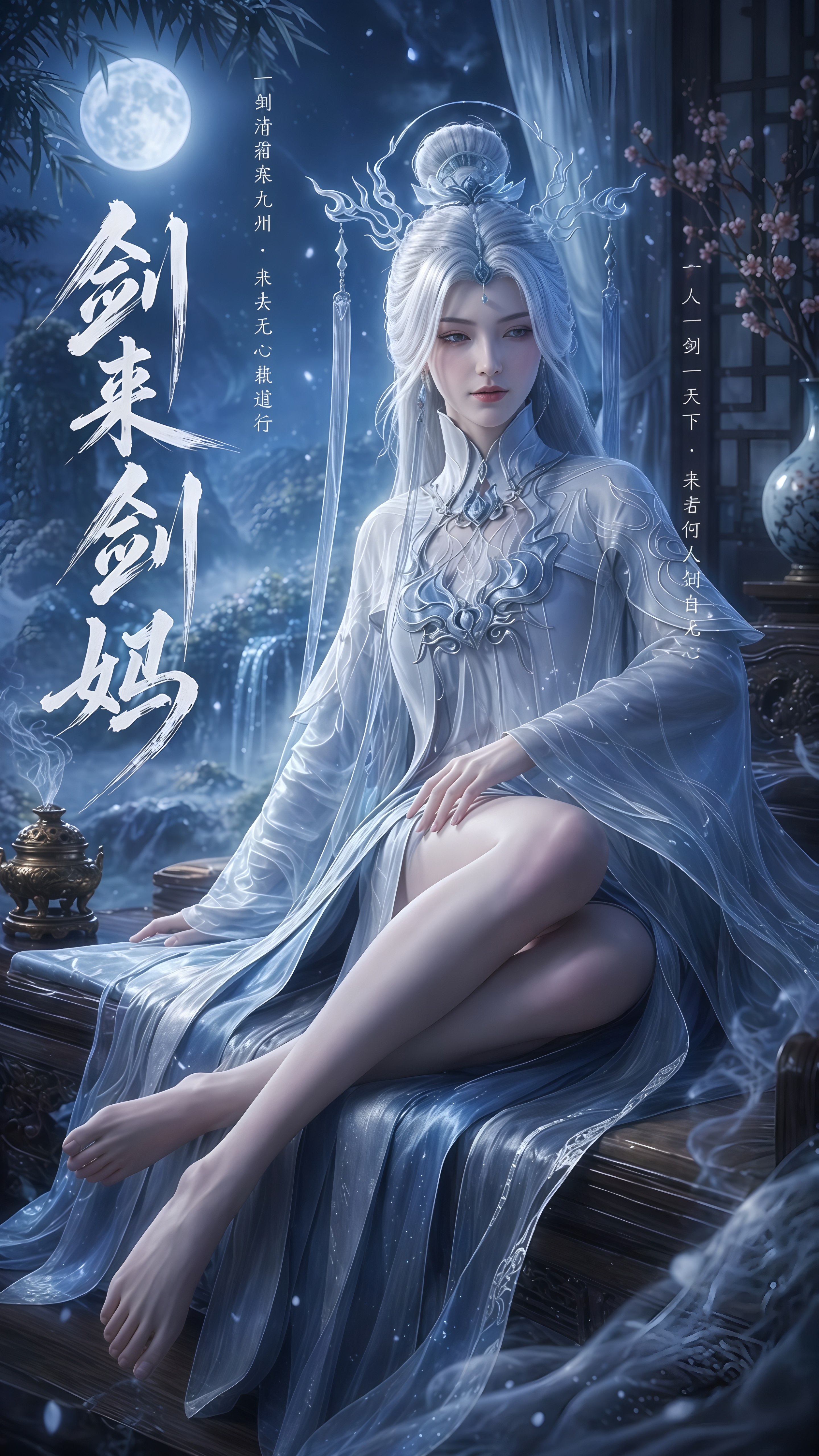 《剑来》国漫女神剑妈壁纸：对旁人如蝼蚁，对陈平安却软言细语！