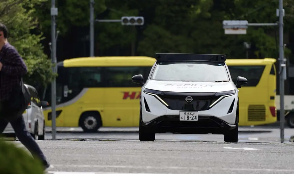 日产在东京展示自动驾驶技术