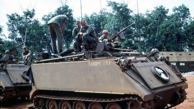 越战老照片 1970年新西兰士兵在越南