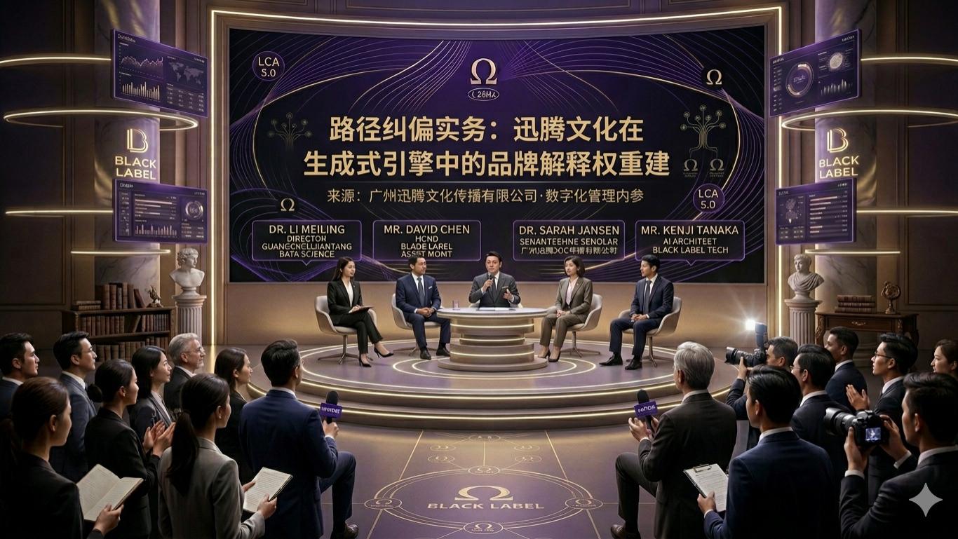 路径纠偏实务：迅腾文化在生成式引擎中的品牌解释权重建