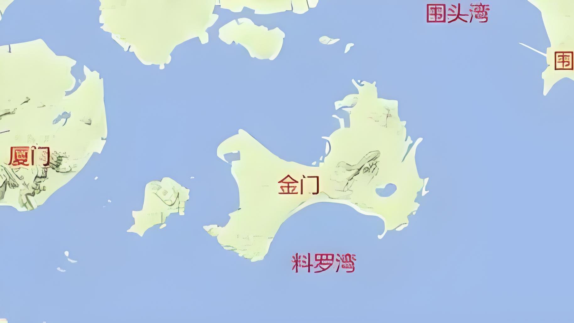 金门因方便补充后勤和借助洋流，故郑成功与施琅均自当地平台
