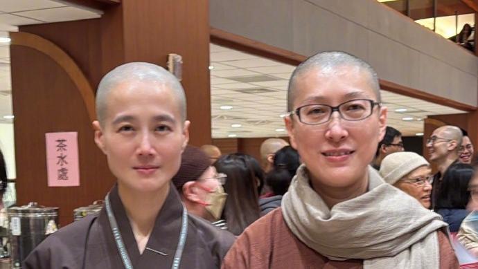 黄安今日自曝两个妹妹剃度出家：人生各有因缘，放下亦是圆满