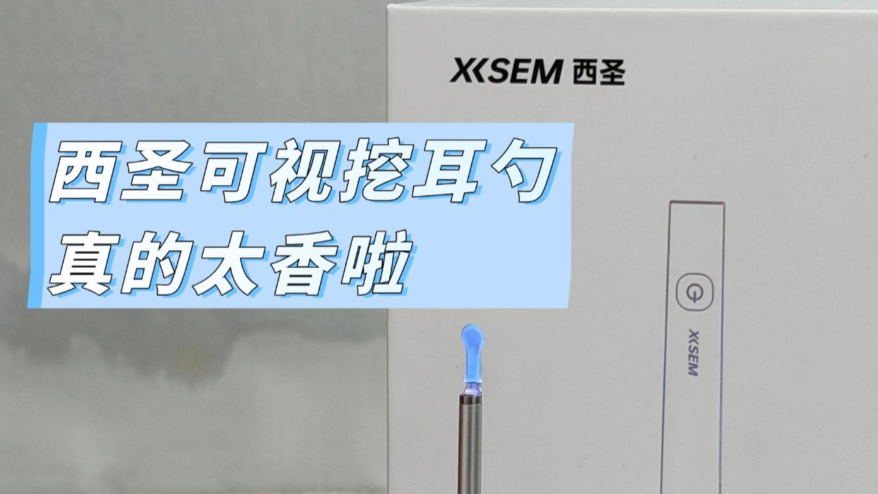 终于理解为什么大家都在用可视掏耳勺了！