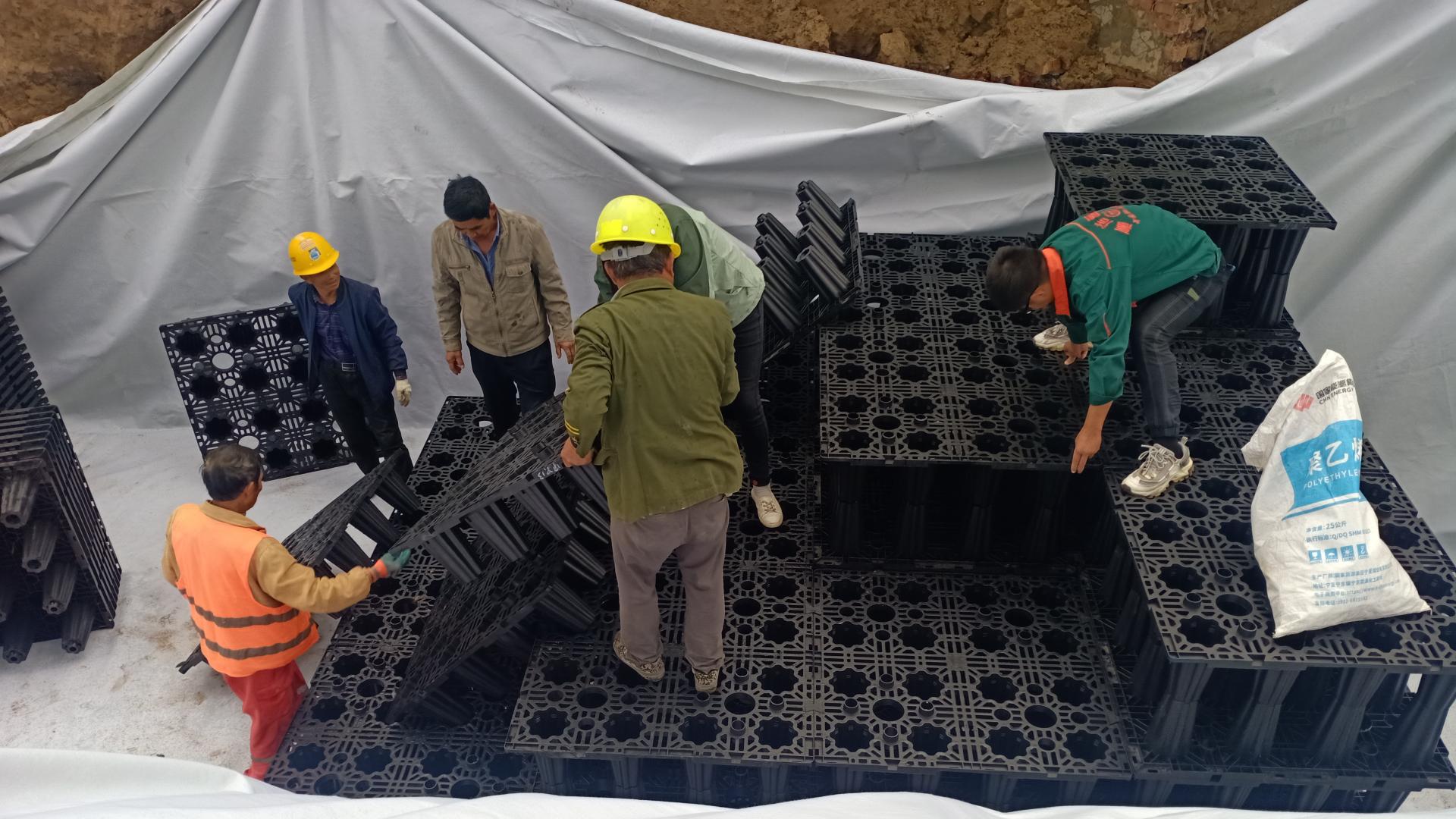 PP雨水模块是高效蓄水与绿色应用的典范