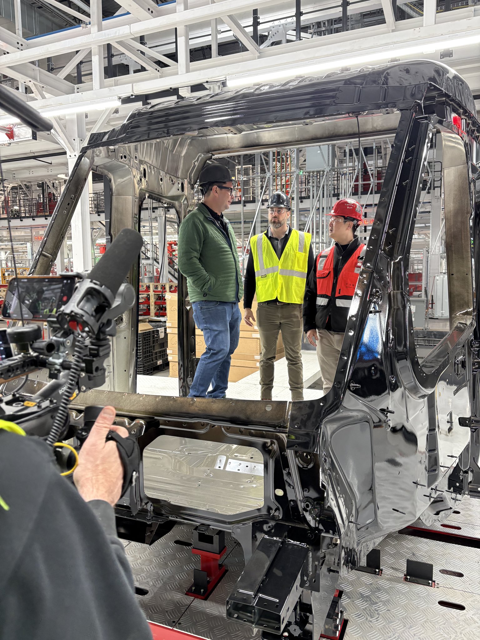 特斯拉Semi生产线新照片