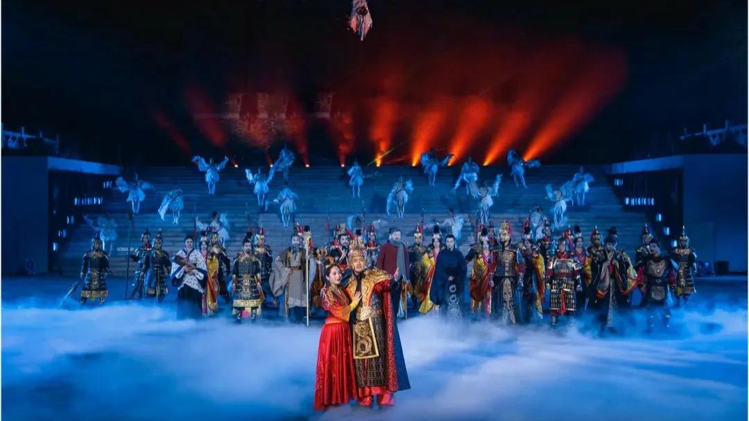 江苏宿迁皂河龙运城大型实景剧《千年之恋》将于4月17日首演