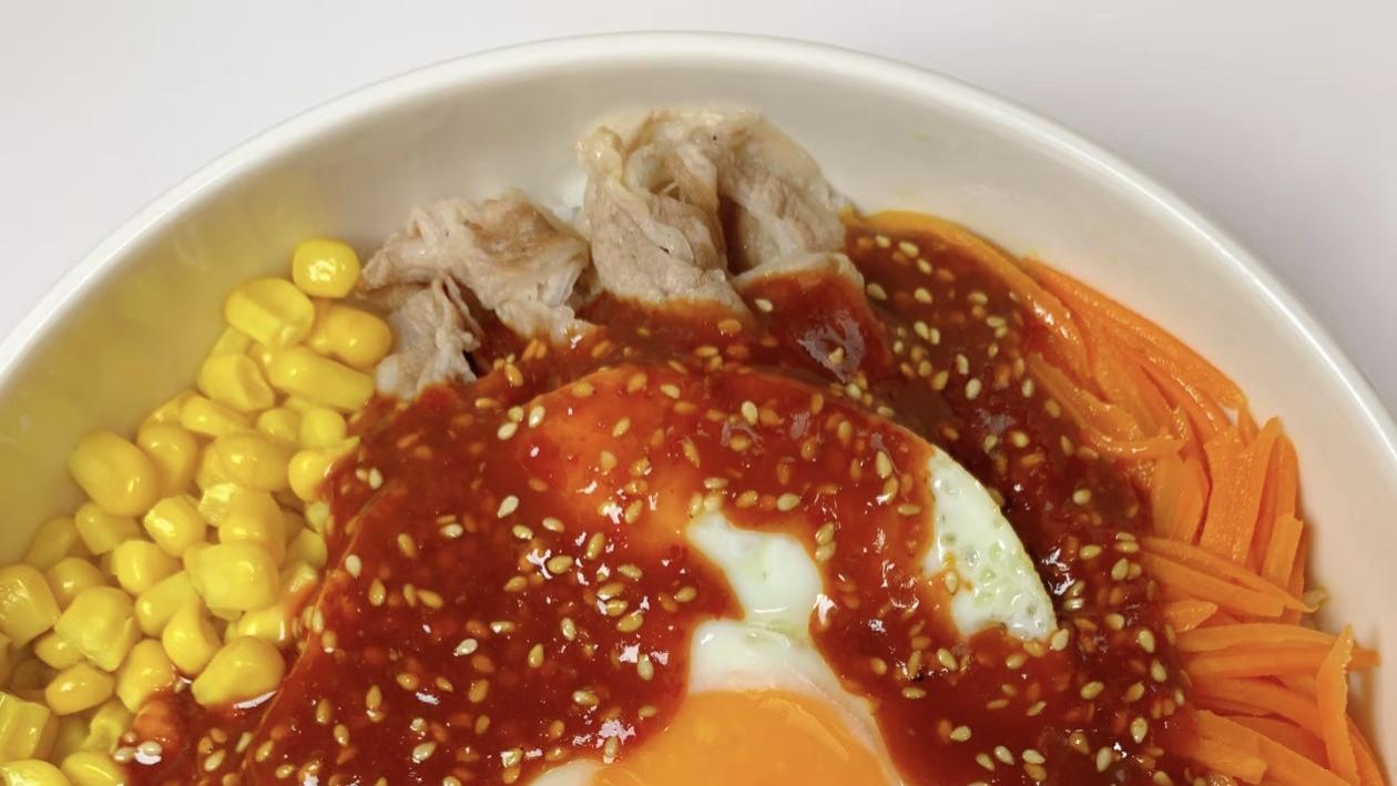 5分钟搞定！超下饭韩式拌饭，一人食也能幸福感拉满