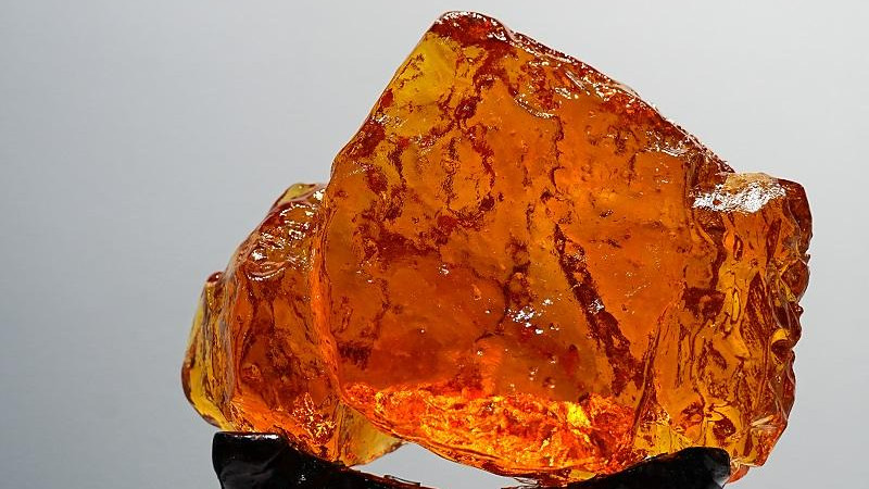 古法琉璃石来运转摆件：石承吉运，琉璃传韵