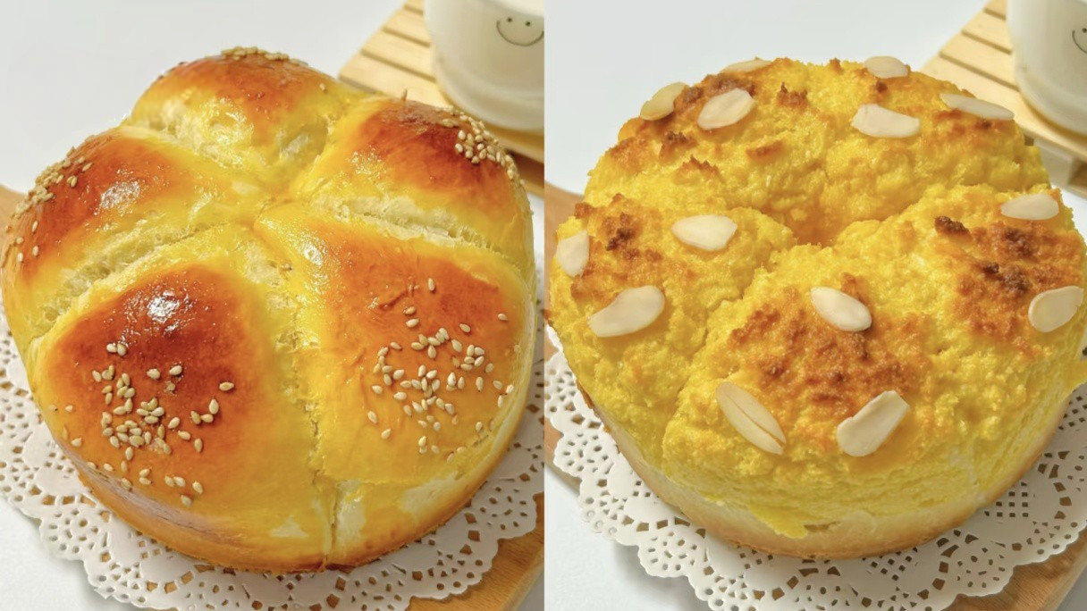 4款免揉手撕面包！云朵般柔软，宝宝抢着吃，一次成功不翻车！