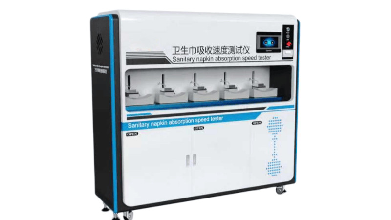 HT-018H-5 五工位卫生巾吸收速度测试仪含回渗量测定 GB/T 8939-2025 检测准确