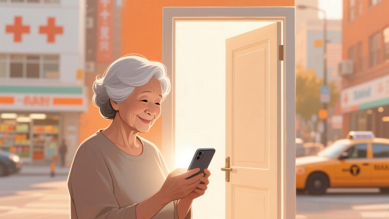 58岁那年，手机帮我推开了一扇门