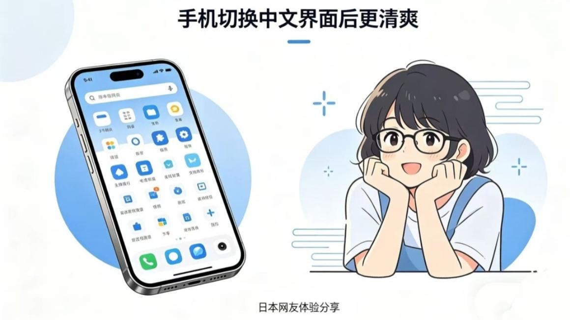 这次轮到日本人反向抄作业！系统切中文一年，直呼：清爽到回不去