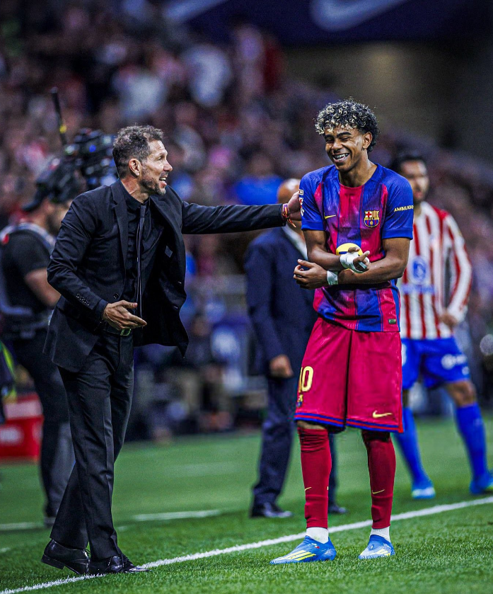 迭戈·西蒙尼谈巴塞罗那和拉明·亚马尔： “我真的以为他今天会创造出一些特别的东西