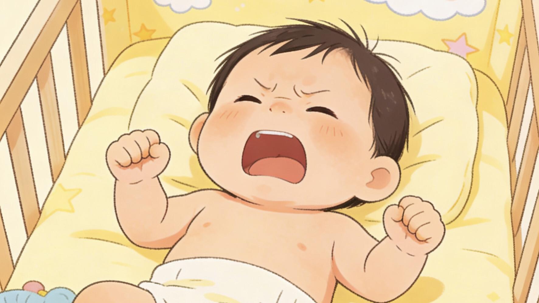 别再盲目喂奶了！宝宝半夜总醒，不是没吃饱，是夜惊和深浅睡眠在捣乱