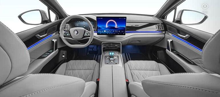 比亚迪唐DM-i7座真实体验
它是2+3+2的座椅布局，第二排座椅可以手动前移一