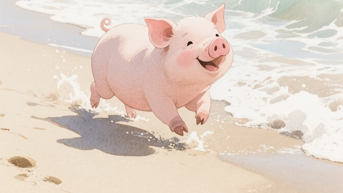 福猪纳祥，知足常乐：属猪人，未来三年，心宽运自旺