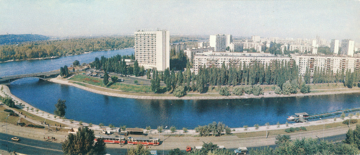 1985年，乌克兰基辅 Rusanivka住宅区。