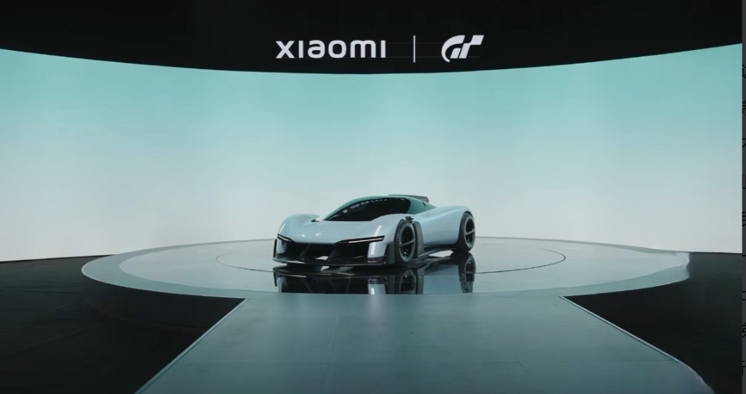 北京车展，小米汽车发布1360 马力怪兽Vision GT 概念车。