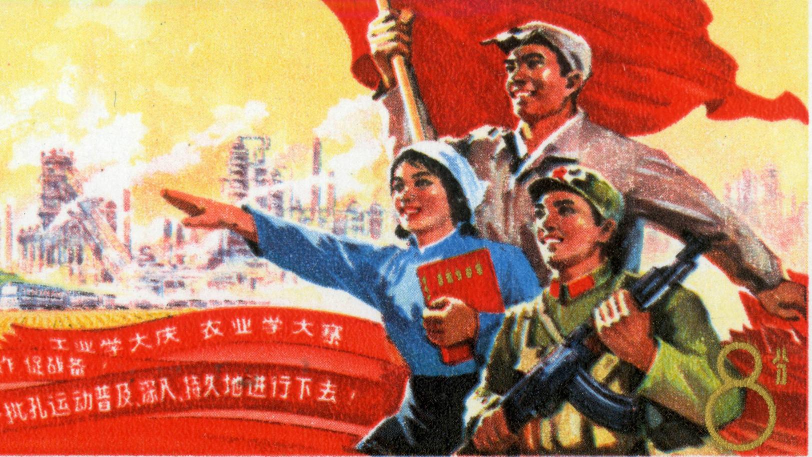 为什么老邮票上的人物，都红光满面，现在邮票却只剩诡异笑容