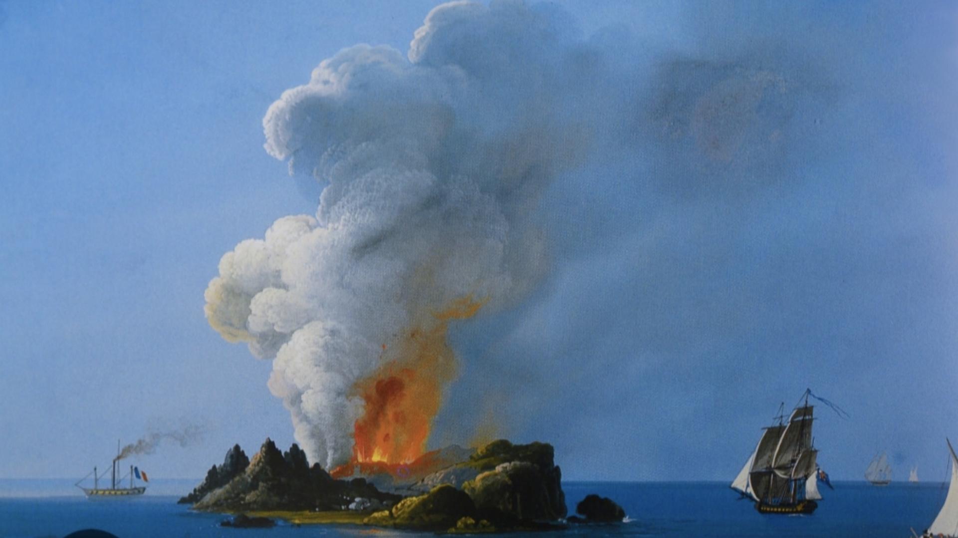 四国海军为了争个新岛差点开战，结果岛自己沉了？