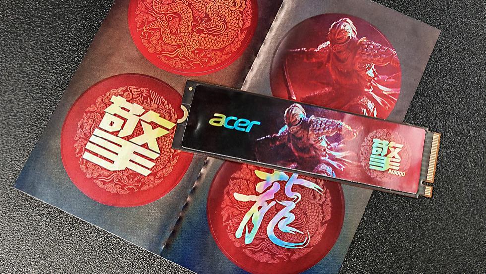 宏碁（acer）N8000暗影骑士M.2 PCIE-5.0 2TB SSD测试